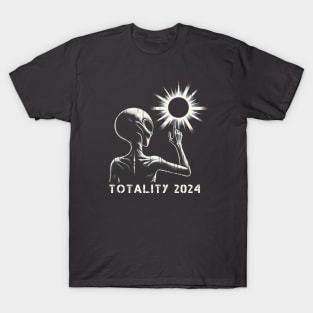 Extraterrestrial Eclipse Watcher Shirt – Total Solar Eclipse Top T-Shirt